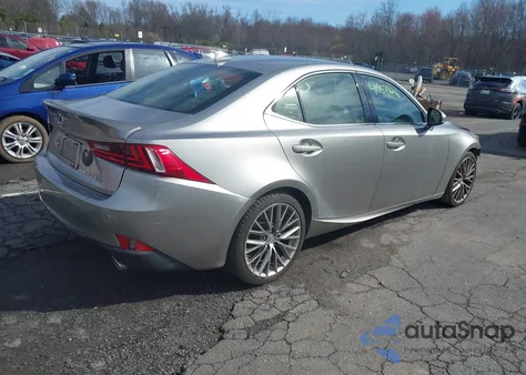 2016 Lexus Is 300 z USA, uszkodzony, nr VIN JTHCM1D20G5002300